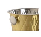 Champagne Cooler Home ESPRIT Golden Stainless steel 24 x 24 x 22 cm