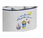 Sceau à Glace DKD Home Decor Blanc Multicouleur Métal 24,5 x 17 x 13 cm