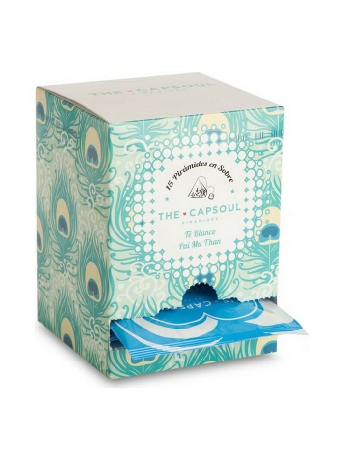 Infusion The Capsoul Pirámides Ensobradas Thé Blanc 15 Unités  Pai Mu Than 