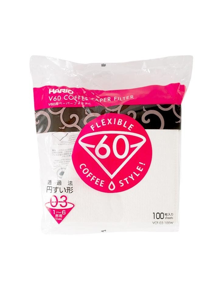 Filters Hario 02 - 1/4 cups - 100 sheets