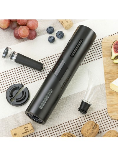 Sacacorchos Eléctrico con Accesorios para Vino Corking InnovaGoods