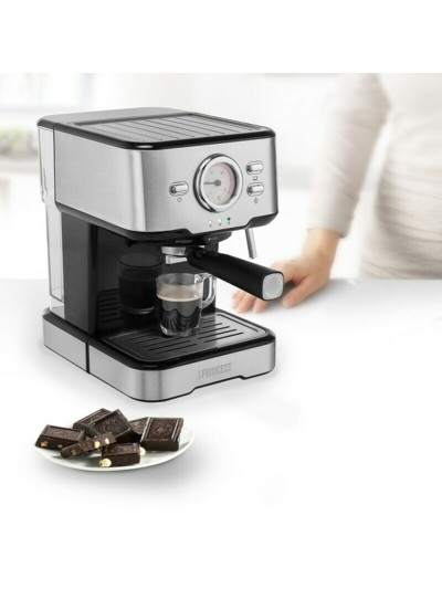 Cafetera Express de Brazo Princess 01.249412.01.001 1,5 L 1100W Acero 1,5 L