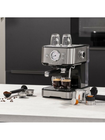 Cafetera Express de Brazo Princess 01.249412.01.001 1,5 L 1100W Acero 1,5 L