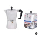 Cafetera Italiana Quttin Acero Inoxidable Aluminio