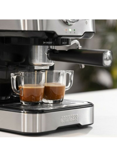 Cafetera Express de Brazo Princess 01.249412.01.001 1,5 L 1100W Acero 1,5 L