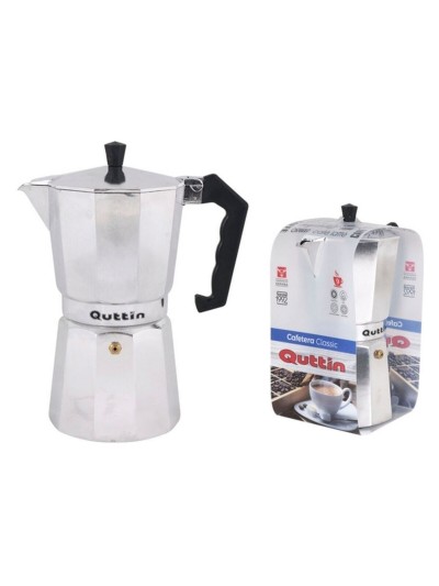 Cafetière Italienne Quttin Acier inoxydable Aluminium