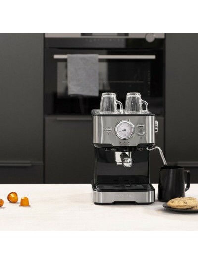 Cafetera Express de Brazo Princess 01.249412.01.001 1,5 L 1100W Acero 1,5 L