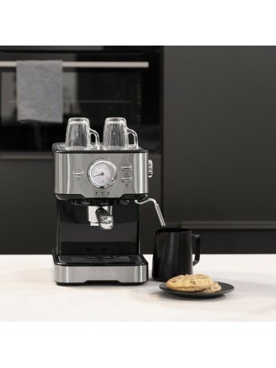 Cafetera Express de Brazo Princess 01.249412.01.001 1,5 L 1100W Acero 1,5 L