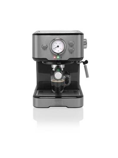 Cafetera Express de Brazo Princess 01.249412.01.001 1,5 L 1100W Acero 1,5 L