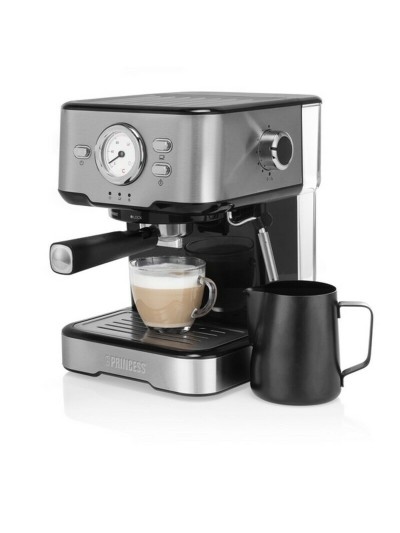 Cafetera Express de Brazo Princess 01.249412.01.001 1,5 L 1100W Acero 1,5 L