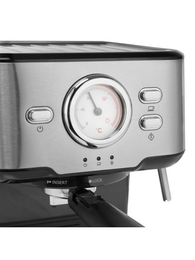 Cafetera Express de Brazo Princess 01.249412.01.001 1,5 L 1100W Acero 1,5 L