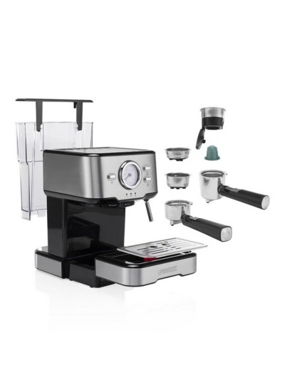 Cafetera Express de Brazo Princess 01.249412.01.001 1,5 L 1100W Acero 1,5 L