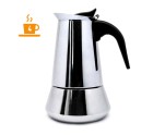 Cafetera Italiana Vin Bouquet 4 Tazas Acero Inoxidable