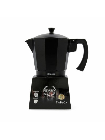 Cafetière Italienne Bidasoa Tribeca Métal Acier 12 Tasses
