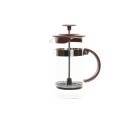 Cafetière à Piston DKD Home Decor Marron Transparent Acier inoxydable Verre Borosilicaté 350 ml 16 x 9 x 18,5 cm
