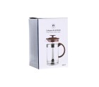 Cafetière à Piston DKD Home Decor Marron Transparent Acier inoxydable Verre Borosilicaté 350 ml 16 x 9 x 18,5 cm