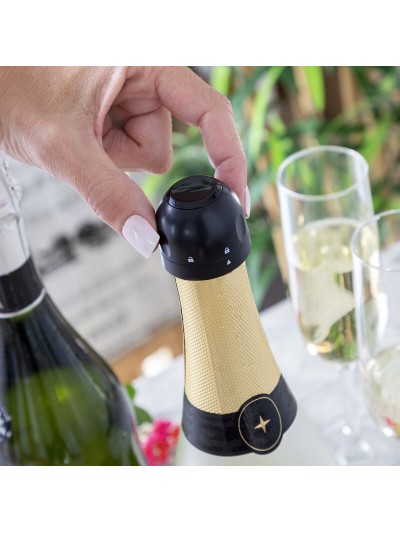 Set de Tapones para Champán Fizzave InnovaGoods Pack de 2 uds