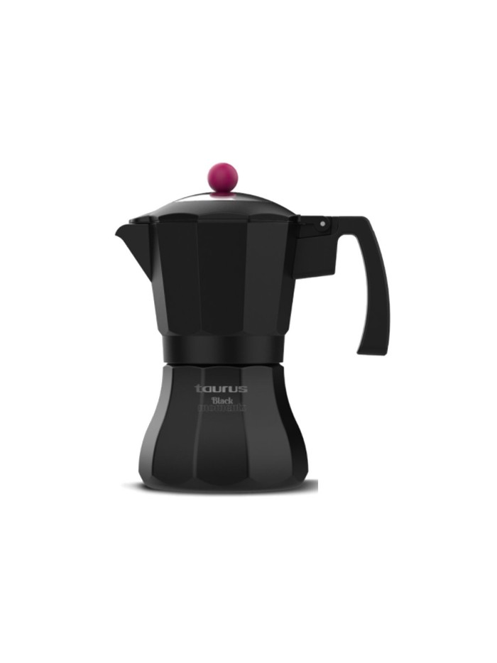 Cafetera Italiana Taurus KCP9003I 3T Negro Acero Inoxidable Aluminio 3 Tazas 9 Tazas