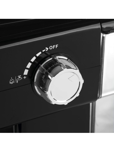 Cafetera Express de Brazo UFESA CE7244 1,5 L Negro Plateado 850 W