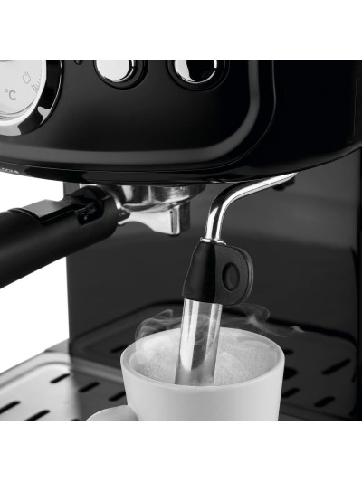 Cafetera Express de Brazo UFESA CE7244 1,5 L Negro Plateado 850 W