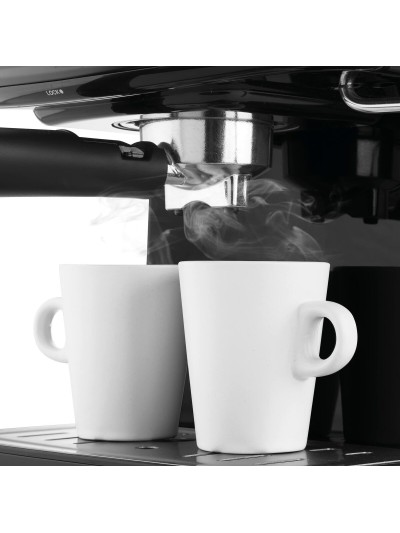 Cafetera Express de Brazo UFESA CE7244 1,5 L Negro Plateado 850 W