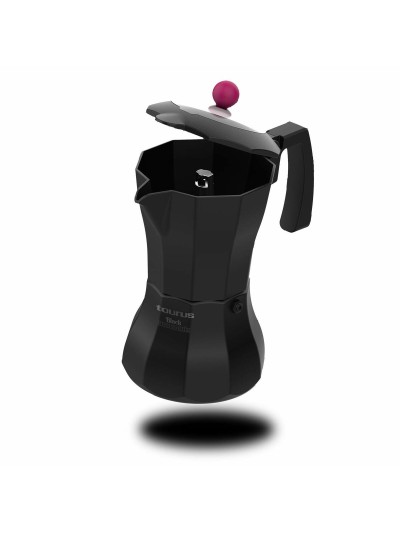 Cafetera Italiana Taurus KCP9006I 6T Negro Aluminio 6 Tazas