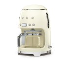 Cafetera de Goteo Smeg DCF02CREU 1050 W Retro Gris Crema