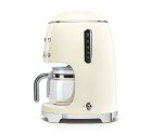 Cafetera de Goteo Smeg DCF02CREU 1050 W Retro Gris Crema