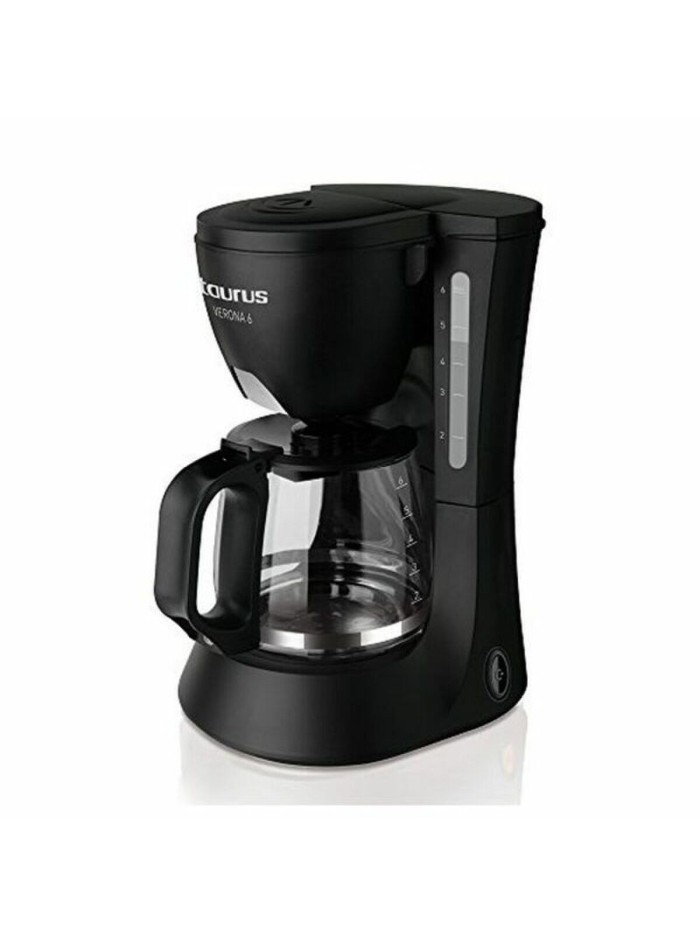 Cafetera de Goteo Taurus VERONA 6 NEW Negro 600 W 600 ml