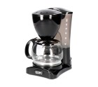 Cafetière goutte à goutte EDM 07653 Noir 550 W 6 Tasses 0,6 L