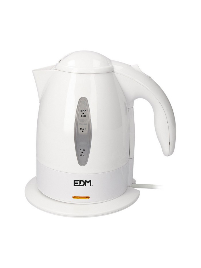 Hervidor EDM 07655 Blanco Polipropileno 2200 W 1 L