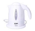 Bouilloire EDM 07655 Blanc polypropylène 2200 W 1 L