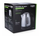 Hervidor EDM 07656 Kettle Negro Acero Inoxidable 2200 W 1,7 L