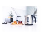 Hervidor EDM 07656 Kettle Negro Acero Inoxidable 2200 W 1,7 L