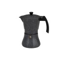 Cafetière Italienne EDM Noir Aluminium 9 Tasses Induction