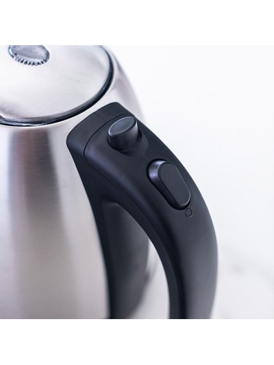 Hervidor EDM 07656 Kettle Negro Acero Inoxidable 2200 W 1,7 L