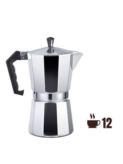 Cafetera Italiana EDM Aluminio 12 Tazas