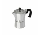 Italian Coffee Pot JATA CCA12 Aluminium 12 Cups Silver