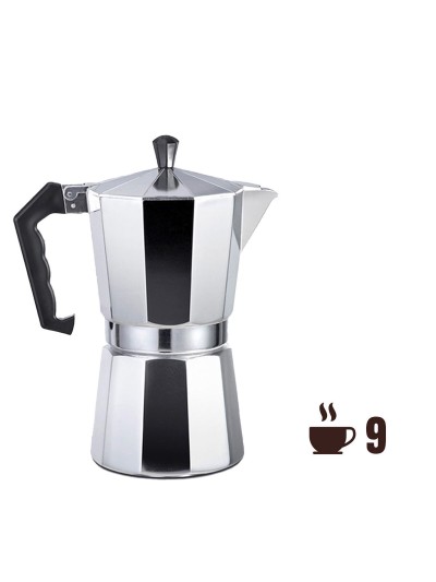 Cafetera Italiana EDM   Aluminio 9 Tazas