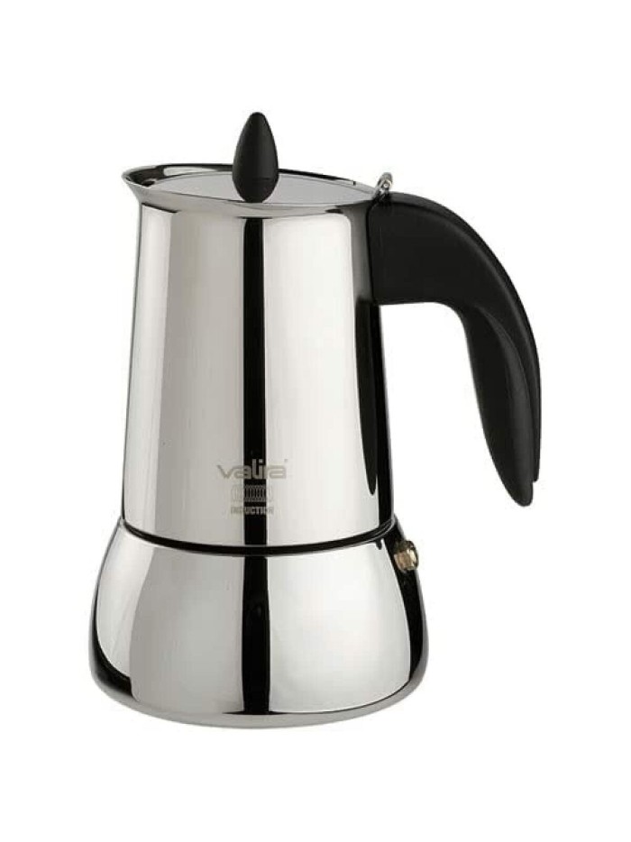 Cafetera Italiana Valira ISABELLA 10T Acero 10 Tazas