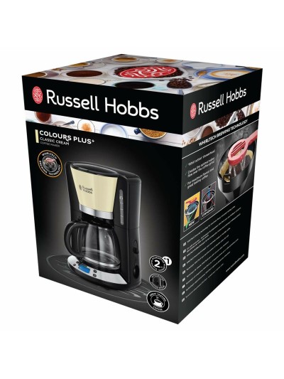 Cafetera de Goteo Russell Hobbs 24033-56 1100 W 15 Tazas Crema