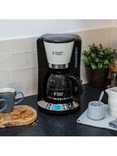 Cafetera de Goteo Russell Hobbs 24033-56 1100 W 15 Tazas Crema