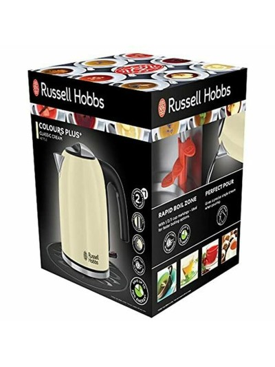 Kettle Russell Hobbs 20415-70 2400W 1,7 L Cream Stainless steel 2400 W 1,7 L