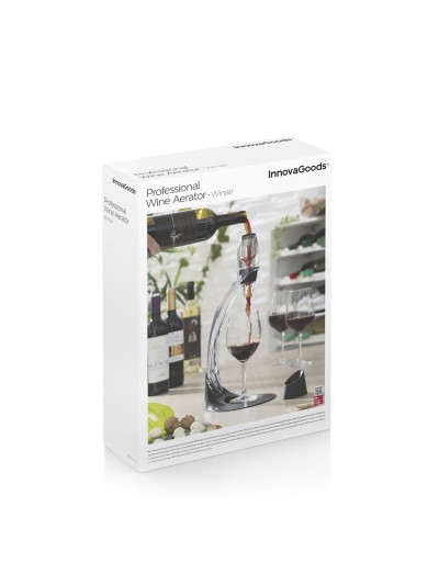 Professional Wine Aerator with Tower Stand and Non-Drip Base Winair InnovaGoods