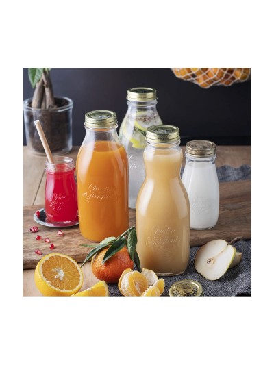 Bottle Bormioli Rocco Quattro Stagioni Transparent Glass 1 L