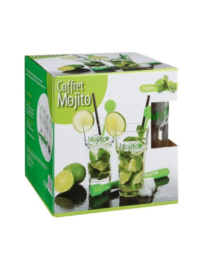 Cocktail Set Secret de Gourmet Crystal polypropylene