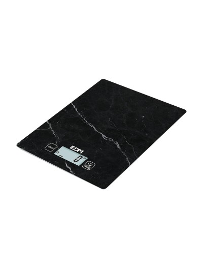 Báscula de Cocina EDM 07528 Negro 5 kg