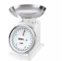 Báscula de Cocina Retro EDM 07523 Blanco 5 kg