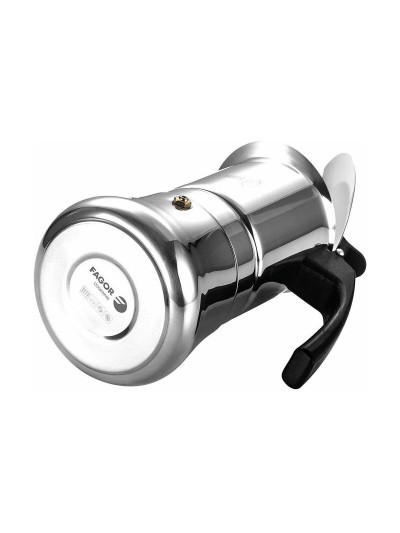 Cafetera Italiana Fagor Etnica Acero Inoxidable 18/10 4 Tazas