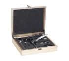 Set de Accesorios para Vino 5five Simply Smart Sommelier Madera